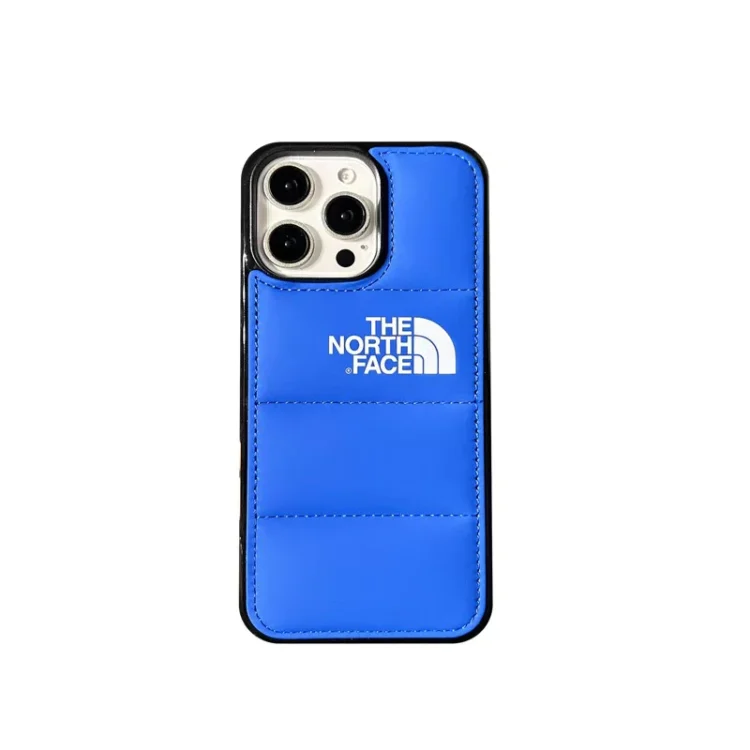 Carcasa para iPhone The North Face Azul acolchada